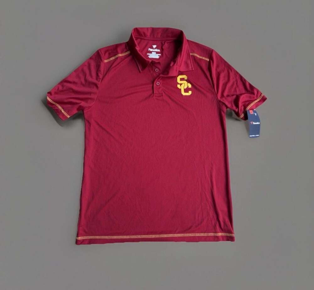 Fanatics USC Trojans Men's Polo Shirt Cardinal
